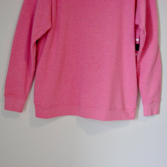PINK Victoria's Secret Pink Logo Crew Sweatshirt Top Long Sleeve Size Small - Picture 11 of 11
